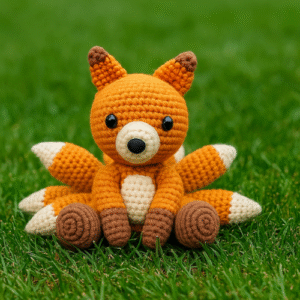 Kitsune Amigurumi Crochet Pattern