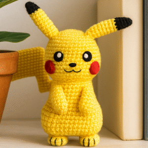 Crochet Pikachu Amigurumi Pattern