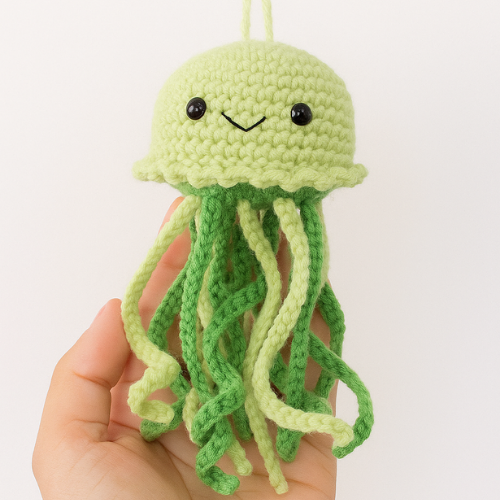 Free Jellyfish Crochet Pattern – Adorable Amigurumi Jellyfish - Image 3