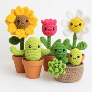Garden Amigurumi Crochet Pattern