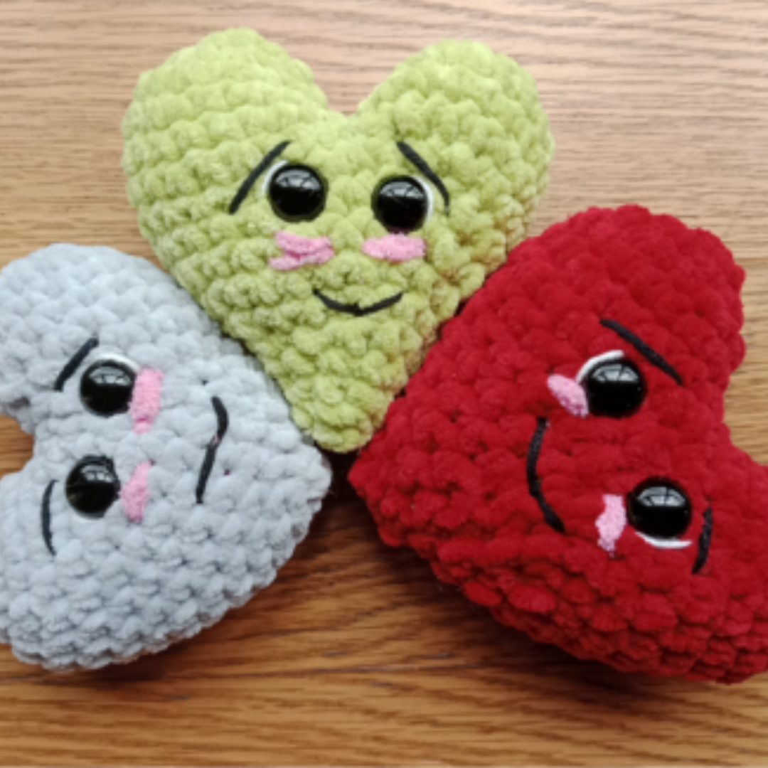 Heart Plush Free Pattern